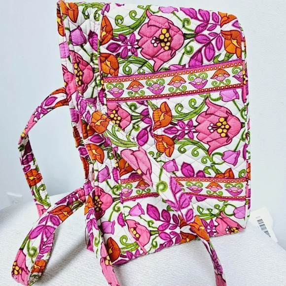 Vera Bradley 3pc tote, wallet & change purse pink floral - Picture 8 of 13